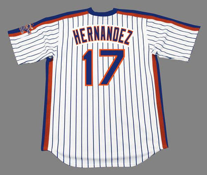 New York Mets Keith Hernandez Cooperstown MLB jersey front view