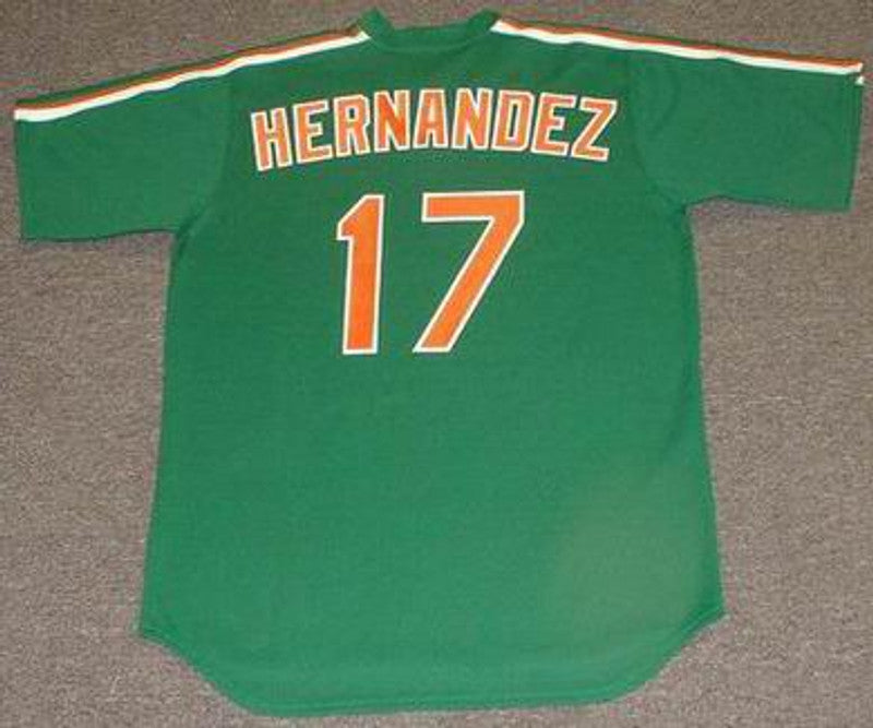 New York Mets Keith Hernandez Cooperstown St Pattys MLB jersey front view