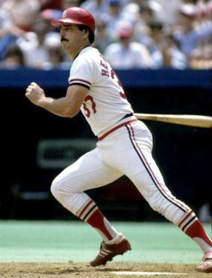 Keith Hernandez St Louis Cardinals 1982 Cooperstown Home Baseball Stitched Jersey jersey front view