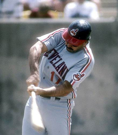 Cleveland Indians Keith Hernandez MLB jersey front view