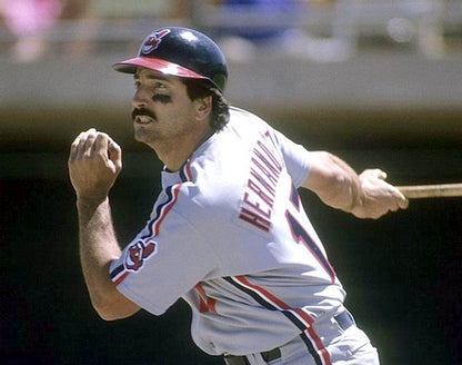 Cleveland Indians Keith Hernandez MLB jersey front view