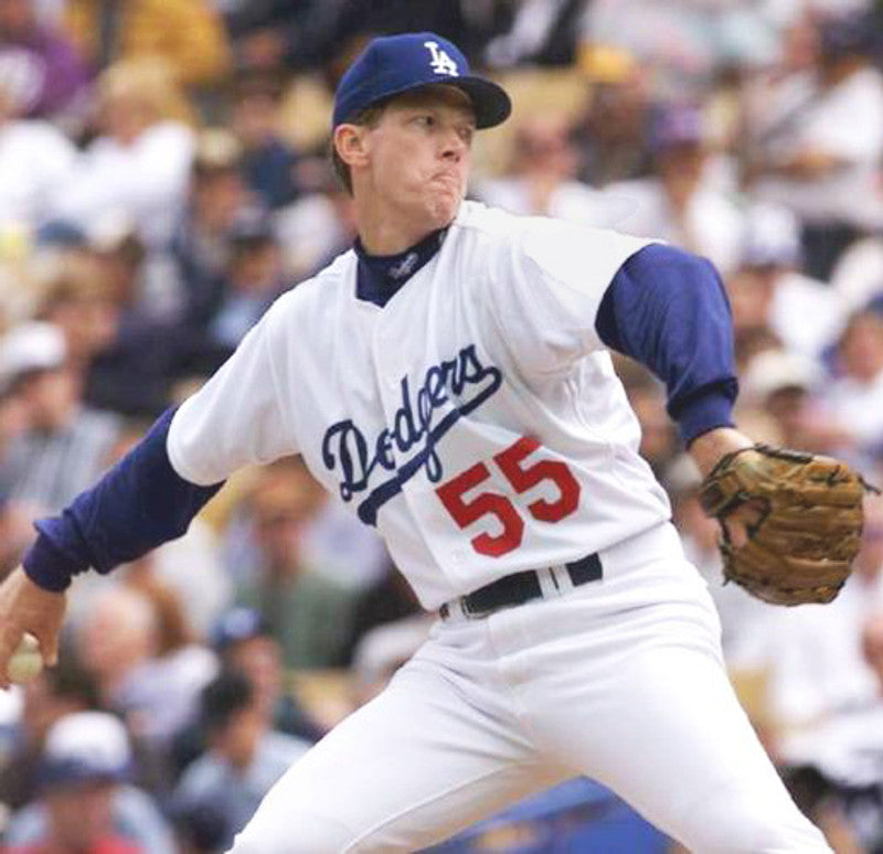 Los Angeles Dodgers Orel Hershiser MLB jersey front view