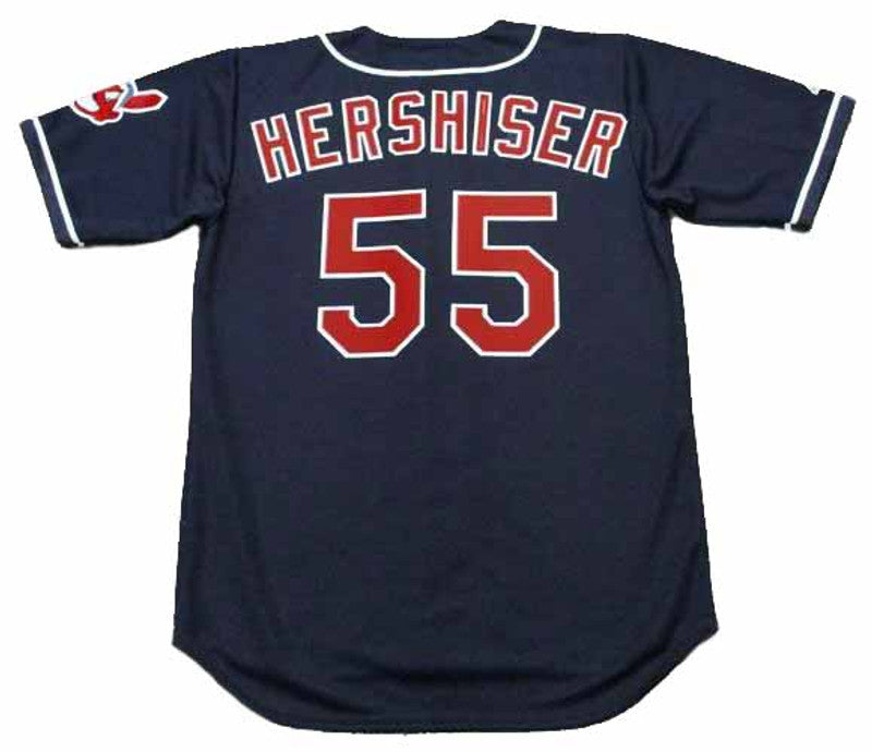 Cleveland Indians Orel Hershiser MLB jersey front view