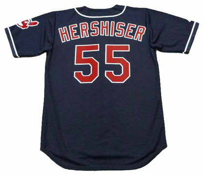 Cleveland Indians Orel Hershiser MLB jersey front view