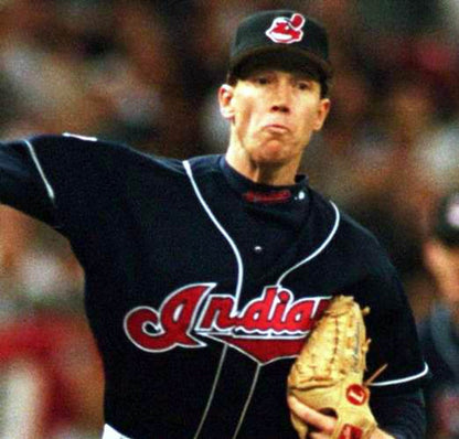 Cleveland Indians Orel Hershiser MLB jersey front view