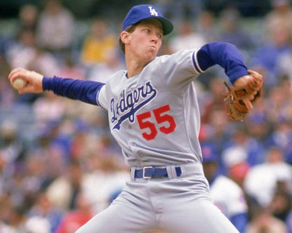 Los Angeles Dodgers Orel Hershiser MLB jersey front view