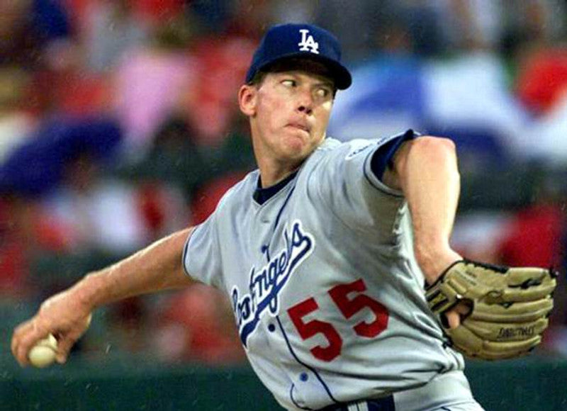 Los Angeles Dodgers Orel Hershiser MLB jersey front view