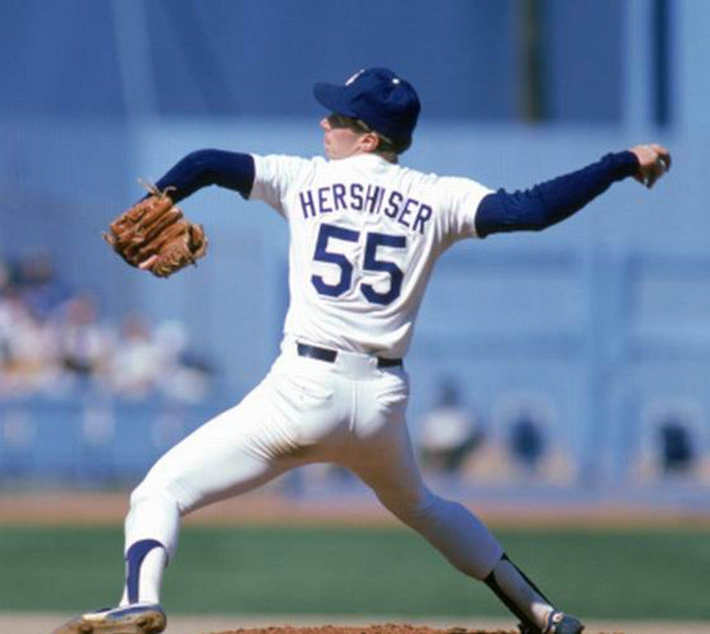 Los Angeles Dodgers Orel Hershiser MLB jersey front view