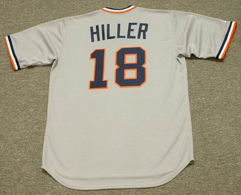 Detroit Tigers John Hiller Cooperstown MLB jersey front view
