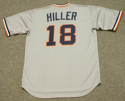 Detroit Tigers John Hiller Cooperstown MLB jersey front view