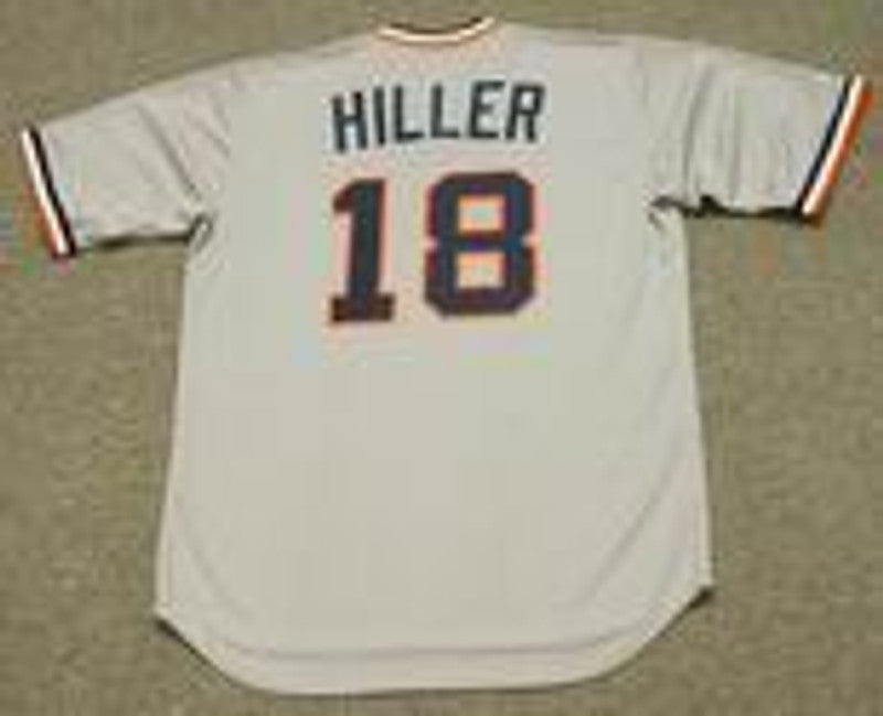 Detroit Tigers John Hiller Cooperstown MLB jersey front view