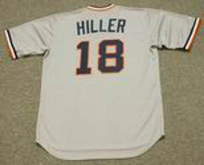 Detroit Tigers John Hiller Cooperstown MLB jersey front view