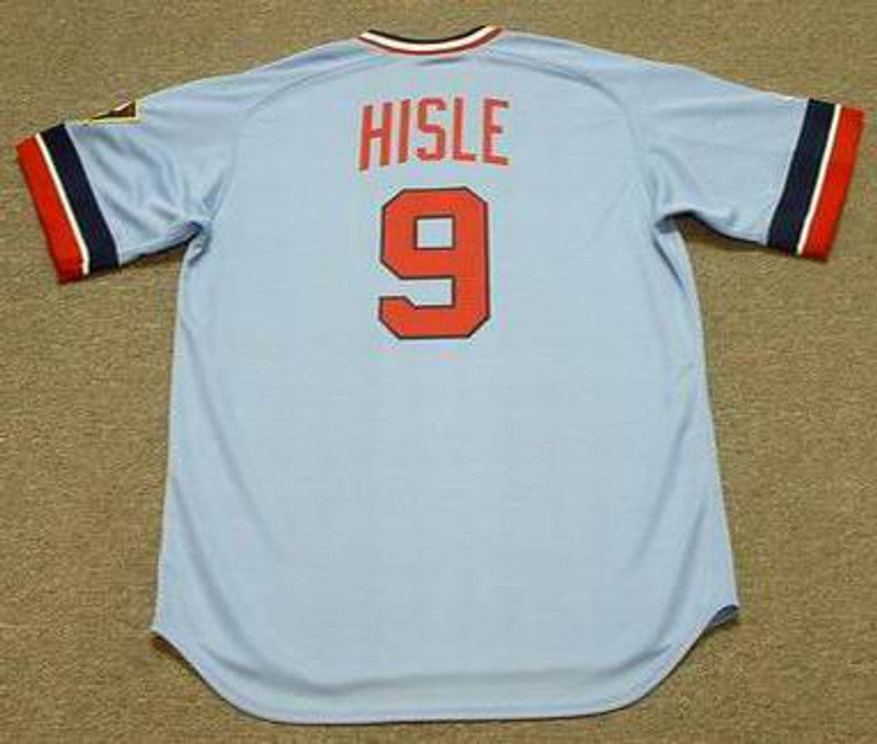 Minnesota Twins Larry Hisle Cooperstown MLB jersey front view