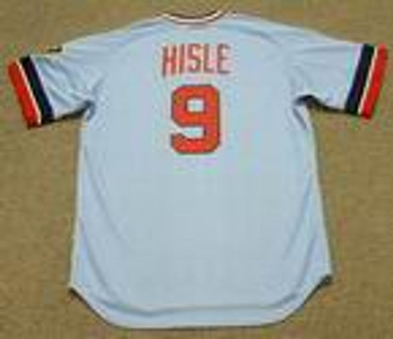Minnesota Twins Larry Hisle Cooperstown MLB jersey front view