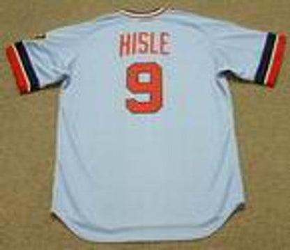 Minnesota Twins Larry Hisle Cooperstown MLB jersey front view