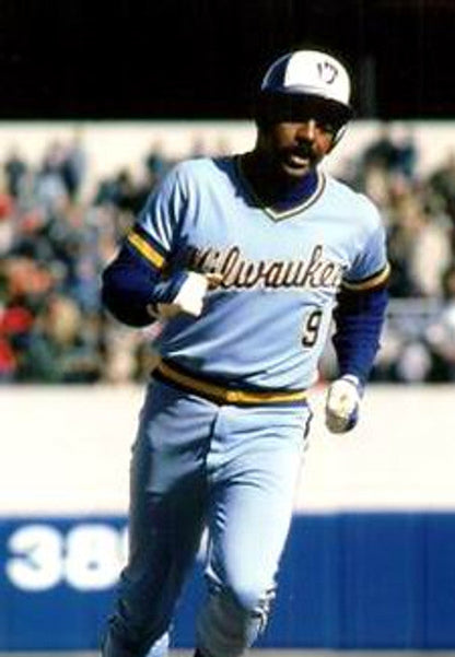 Milwaukee Brewers Larry Hisle Cooperstown MLB jersey front view