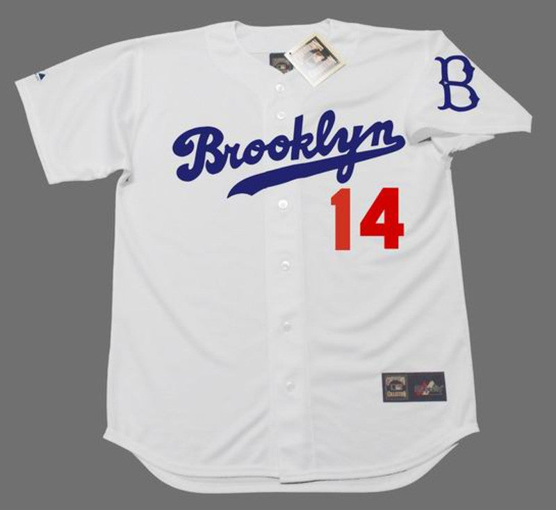 Gil Hodges Brooklyn Dodgers 1950S Baseball Throwback Baseball Jersey jersey front view