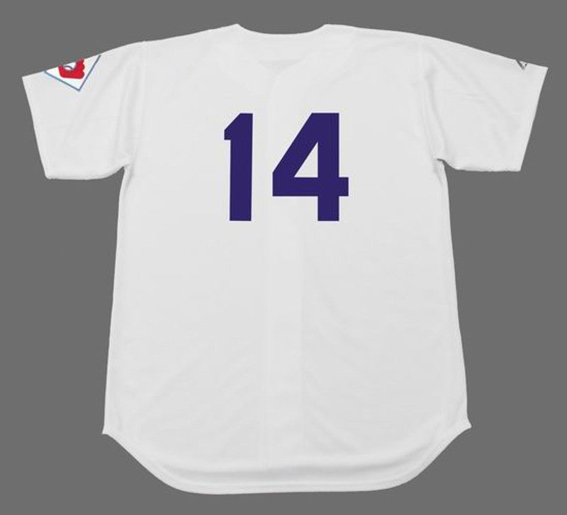 Gil Hodges Brooklyn Dodgers 1951 Home Baseball Throwback Baseball Jersey jersey front view