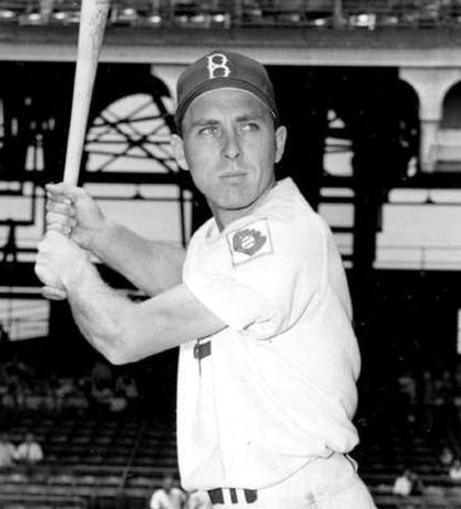 Gil Hodges Brooklyn Dodgers 1951 Home Baseball Throwback Baseball Jersey jersey front view
