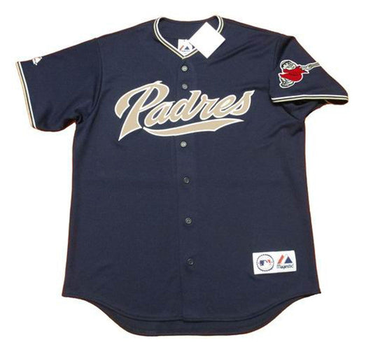 TH SDP 2004 Throwback Alternate Baseball Stitched Jersey, Vintage Baseball Jersey, Retro Sewn Jersey