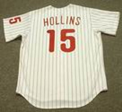 Philadelphia Phillies Dave Hollins MLB jersey front view