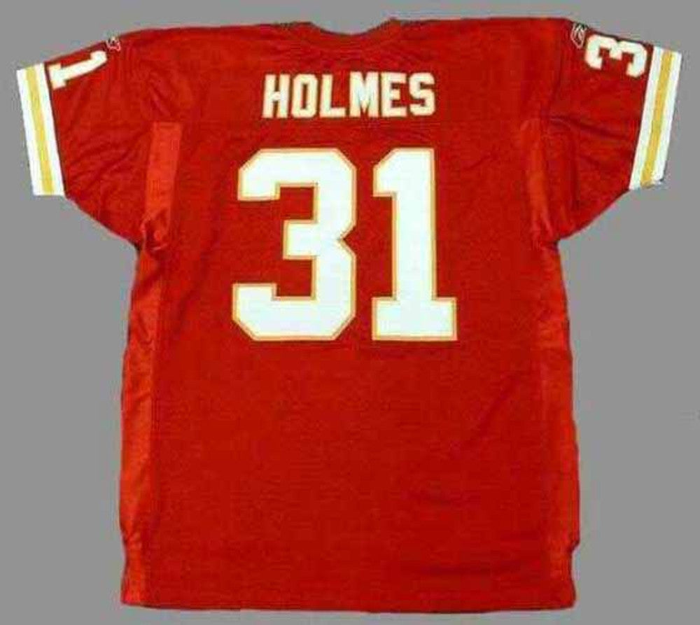 Kansas City Chiefs Priest Holmes Reebok NFL jersey front view