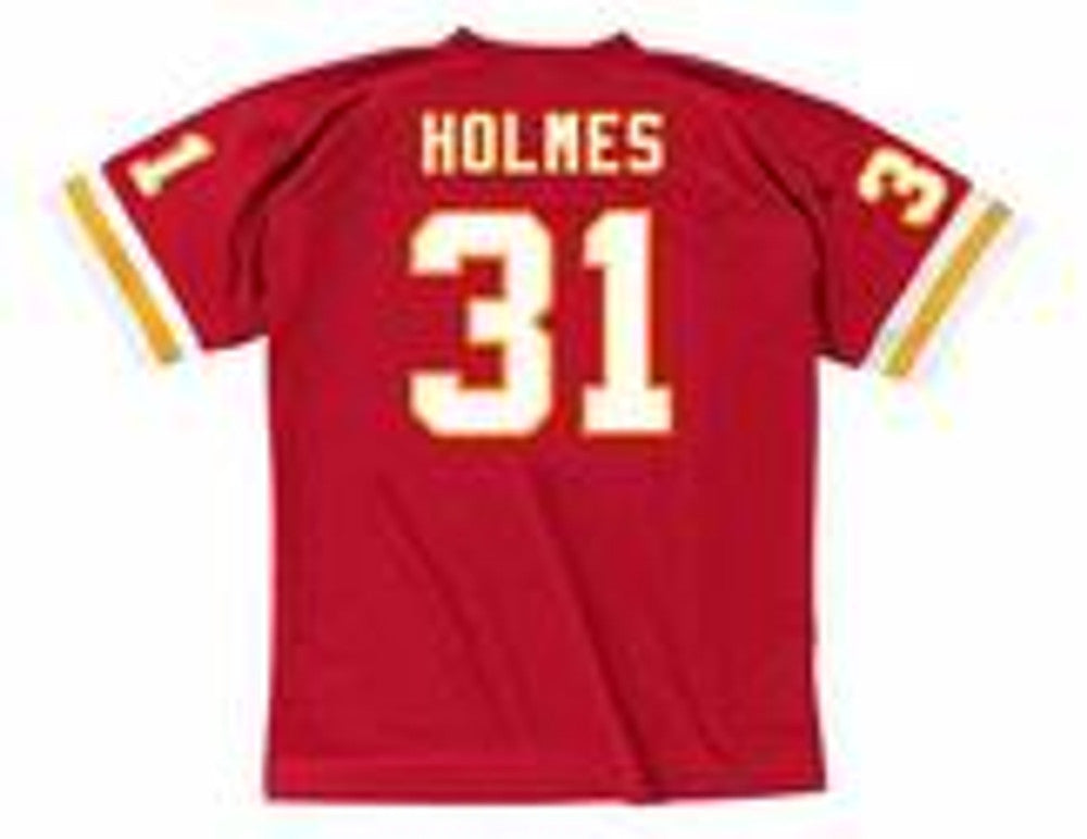 Kansas City Chiefs Priest Holmes NFL jersey front view