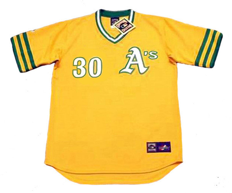 Oakland Athletics Ken Holtzman Cooperstown MLB jersey front view