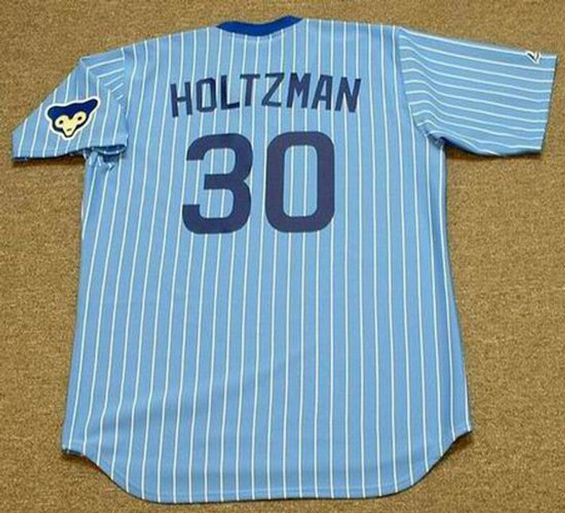 Chicago Cubs Ken Holtzman Cooperstown MLB jersey front view