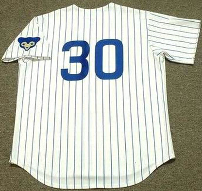 Chicago Cubs Ken Holtzman Cooperstown MLB jersey front view