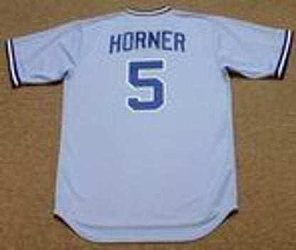 Atlanta Braves Bob Horner Cooperstown MLB jersey front view