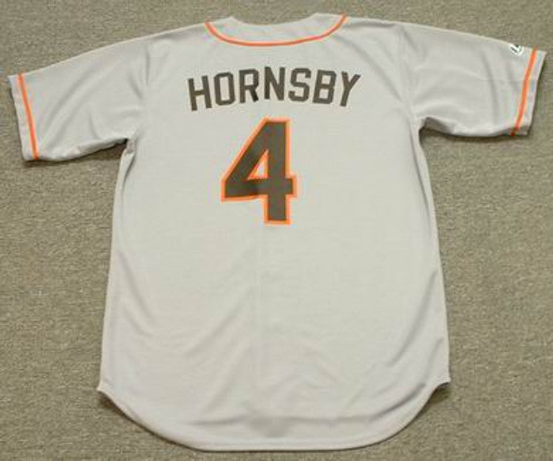 Rogers Hornsby St Louis Browns Cooperstown Throwback Baseball Jersey jersey front view