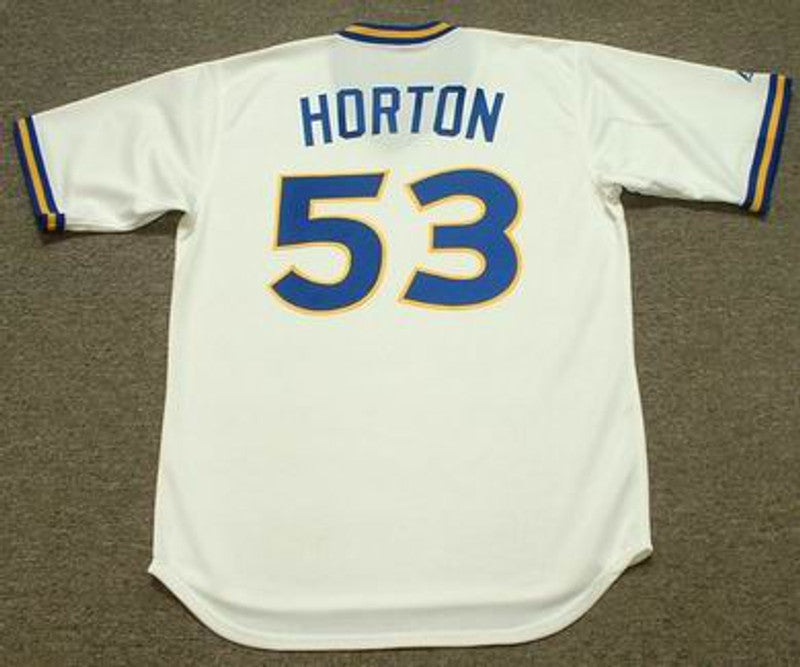 Seattle Mariners Willie Horton Cooperstown MLB jersey front view