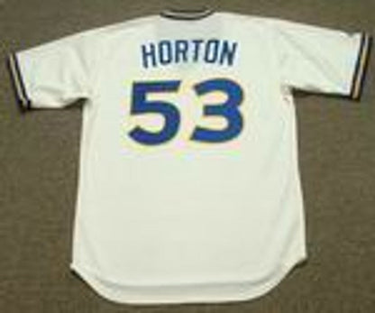 Seattle Mariners Willie Horton Cooperstown MLB jersey front view