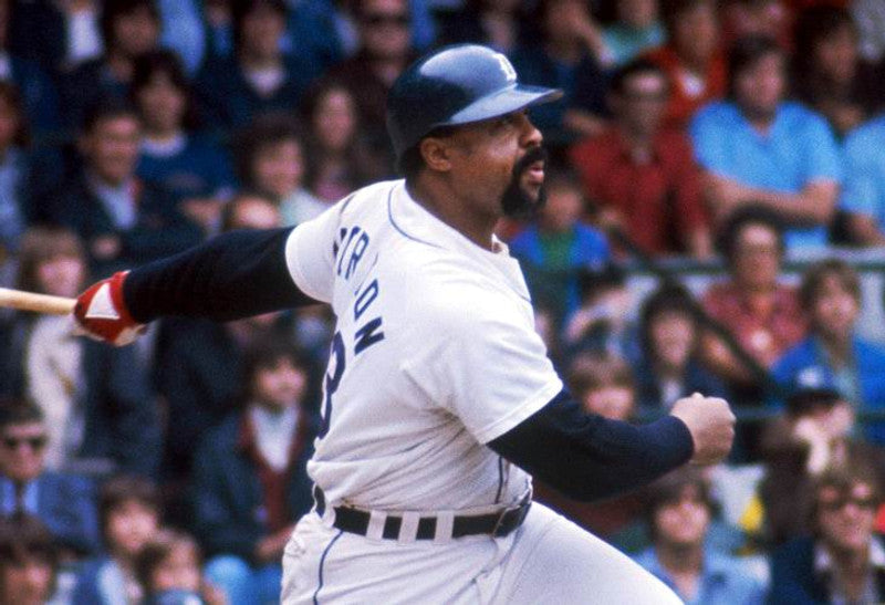 Detroit Tigers Willie Horton MLB jersey front view