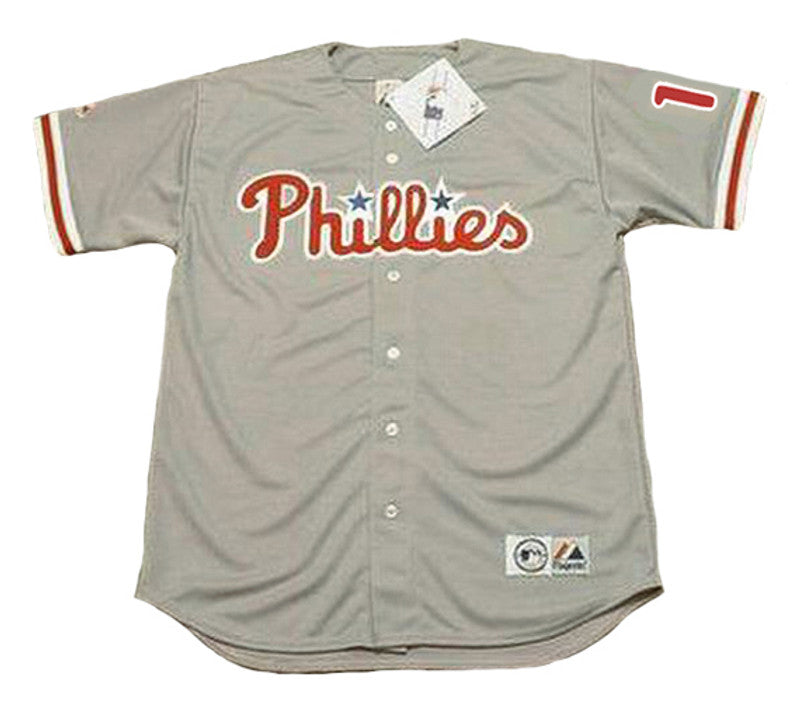 Philadelphia Phillies Rhys Hoskins MLB jersey front view
