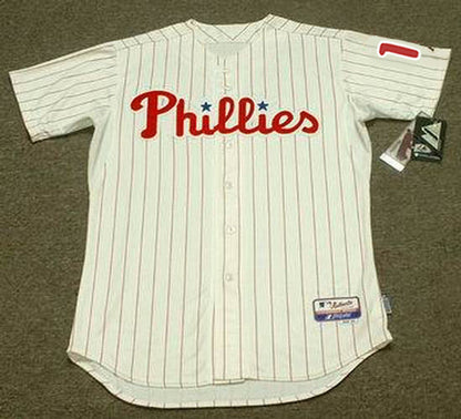 Philadelphia Phillies Rhys Hoskins Cool Base MLB jersey front view