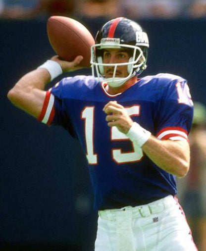 New York Giants Jeff Hostetler NFL jersey front view