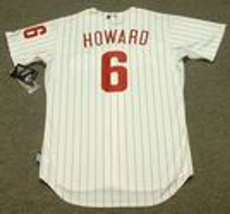 Philadelphia Phillies Ryan Howard Cool Base MLB jersey front view