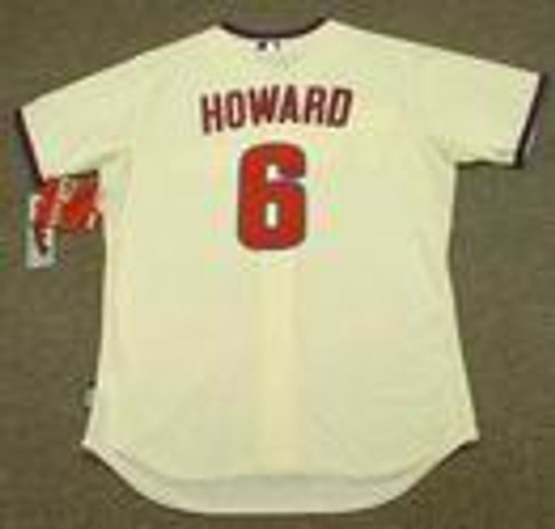 Philadelphia Phillies Ryan Howard Cool Base MLB jersey front view