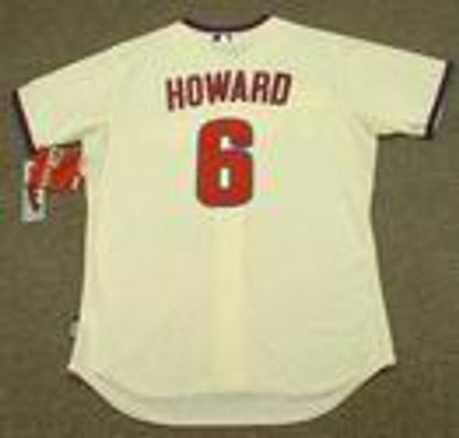 Philadelphia Phillies Ryan Howard Cool Base MLB jersey front view