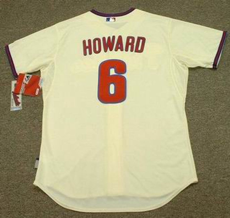 Philadelphia Phillies Ryan Howard Cool Base MLB jersey front view