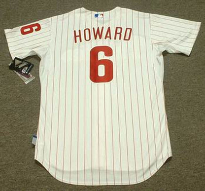 Philadelphia Phillies Ryan Howard Cool Base MLB jersey front view