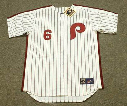 Philadelphia Phillies Ryan Howard 1980s Cooperstown MLB jersey front view