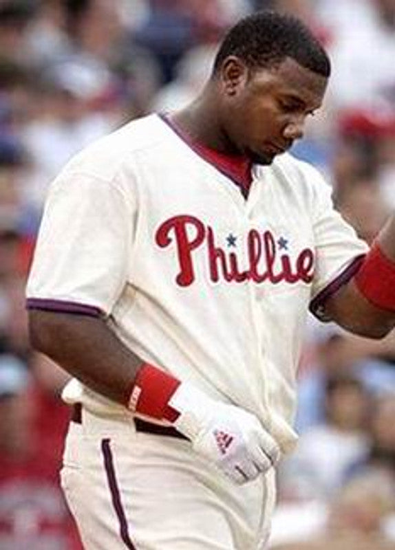 Philadelphia Phillies Ryan Howard Cool Base MLB jersey front view