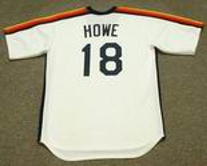 Houston Astros Art Howe MLB jersey front view