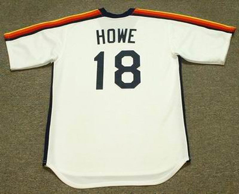 Houston Astros Art Howe MLB jersey front view