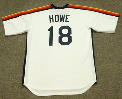 Houston Astros Art Howe MLB jersey front view