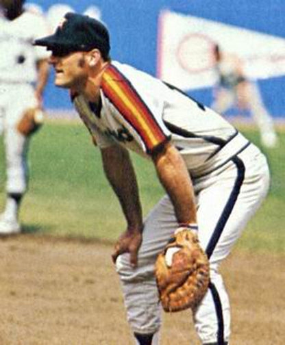 Houston Astros Art Howe MLB jersey front view