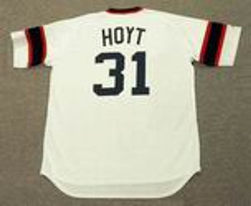Chicago White Sox La Marr Hoyt MLB jersey front view